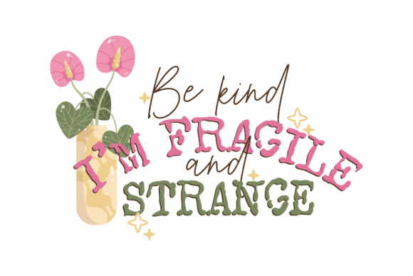 Be Kind, I'm Fragile and Strange: Graphics for Crafts