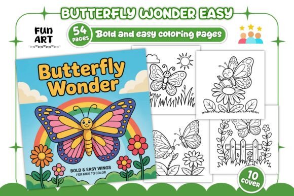 Butterfly Wonder Graphics for Coloring Pages Amp