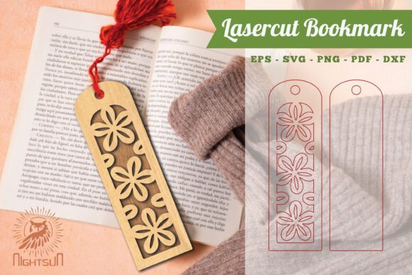 Flowers Laser Cut Bookmark 8: Laser Cutting & Other Art Amp
