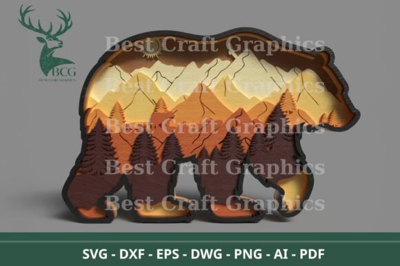 Multilayer Bear Mandala Layers: A Designer's Review