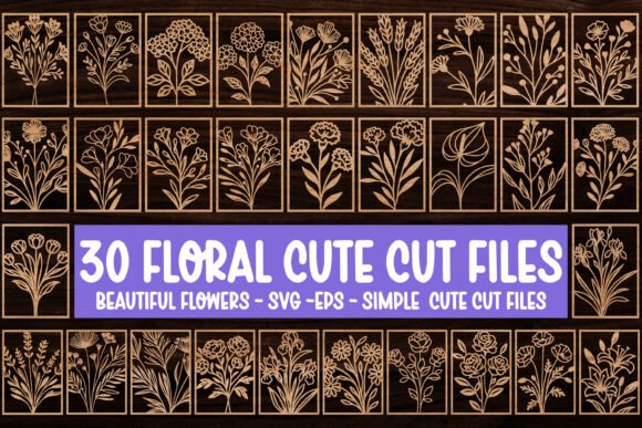 Review: 30 Frames with Flowers Laser Cut for Embroidery