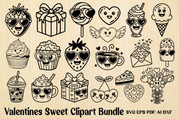 Valentine's Day Graphics: Kawaii Bundle Review