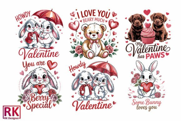 Valentine SVG Bundle: Graphics for Crafts & Blogs