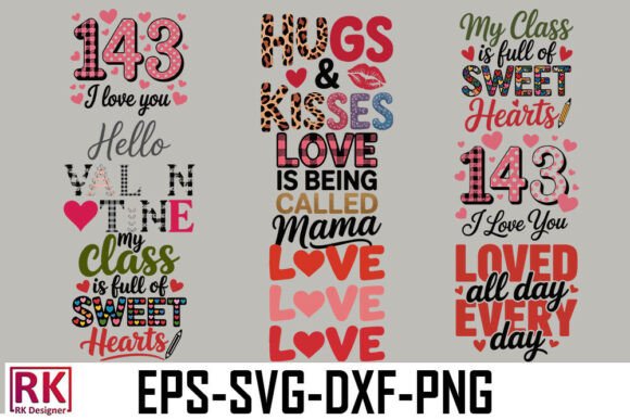 Valentine SVG Bundle: Graphics for Crafts & Brands