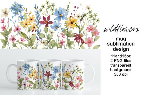 Wildflower Mug Wrap: A Designer's Review for Craft Projects