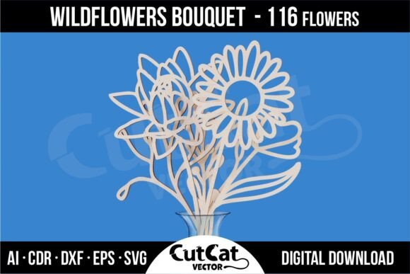 Wildflowers for Mom: Laser Cutting & Mother S Day